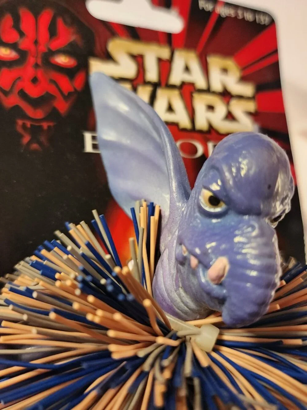 MINT IN BOX Watto collectible figure with a koosh ball body